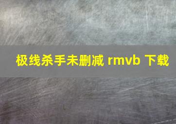 极线杀手未删减 rmvb 下载